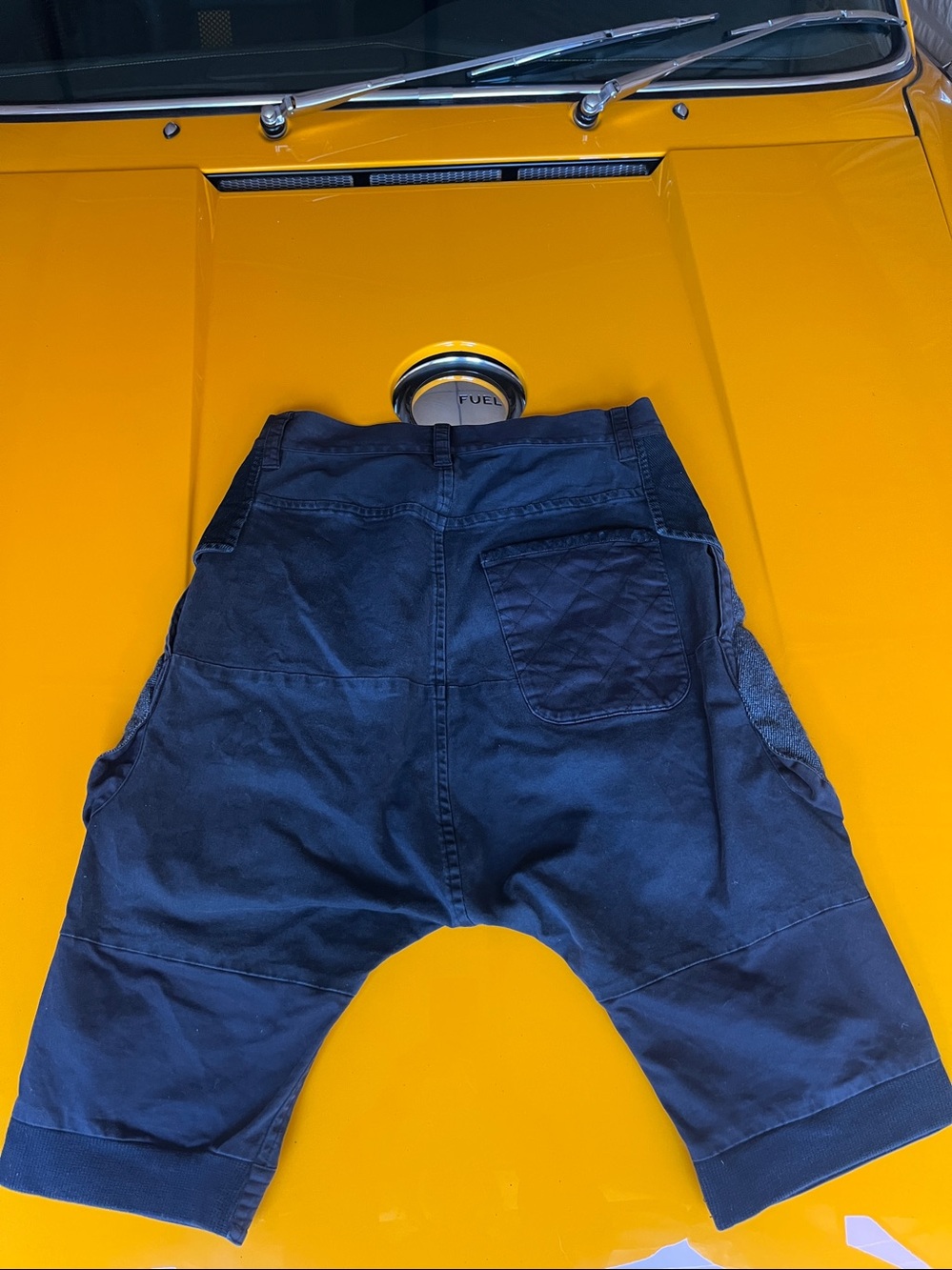 Vintage Issey Miyake x Tsumori Chisato Drop Crotch Patchwork Knicker Pant /Short - Picture 3 of 17